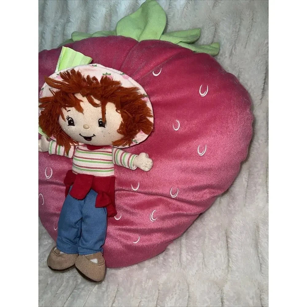 Vintage Strawberry‎ Shortcake Plush Pillow